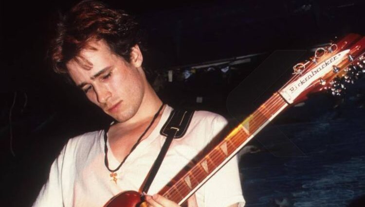 Jeff Buckley on stage at Wetlands, New York, in 1994, the year ‘Grace’ was released. (Steve Eichner/Getty Images)