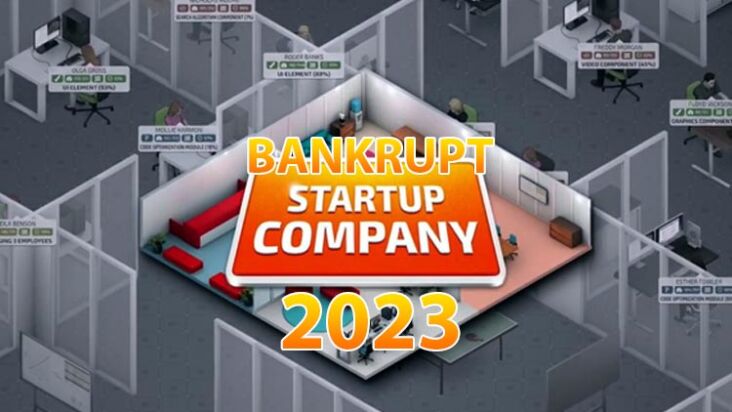 Screenshot dari game "Startup Company" dengan sedikit penyesuaian