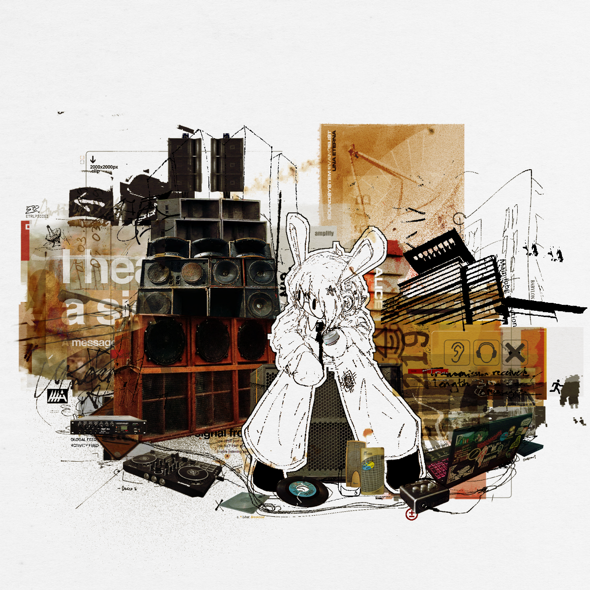 artwork una eterna - soundsystem evangelist