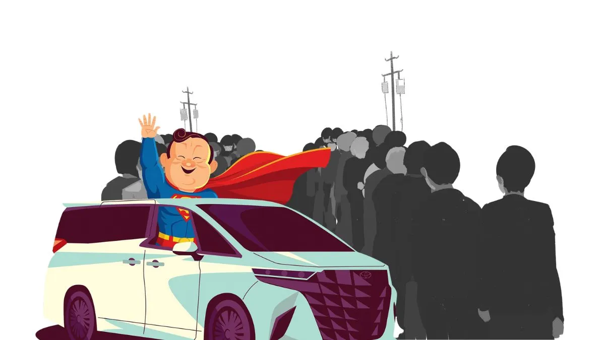 ilustrasi pemimpin negara main character syndrome